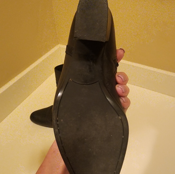 PRADA LEATHER ANKLE BOOTS 40/10 - Picture 7 of 7